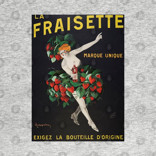 Vintage Advertising - La Fraisette by CozyCanvas